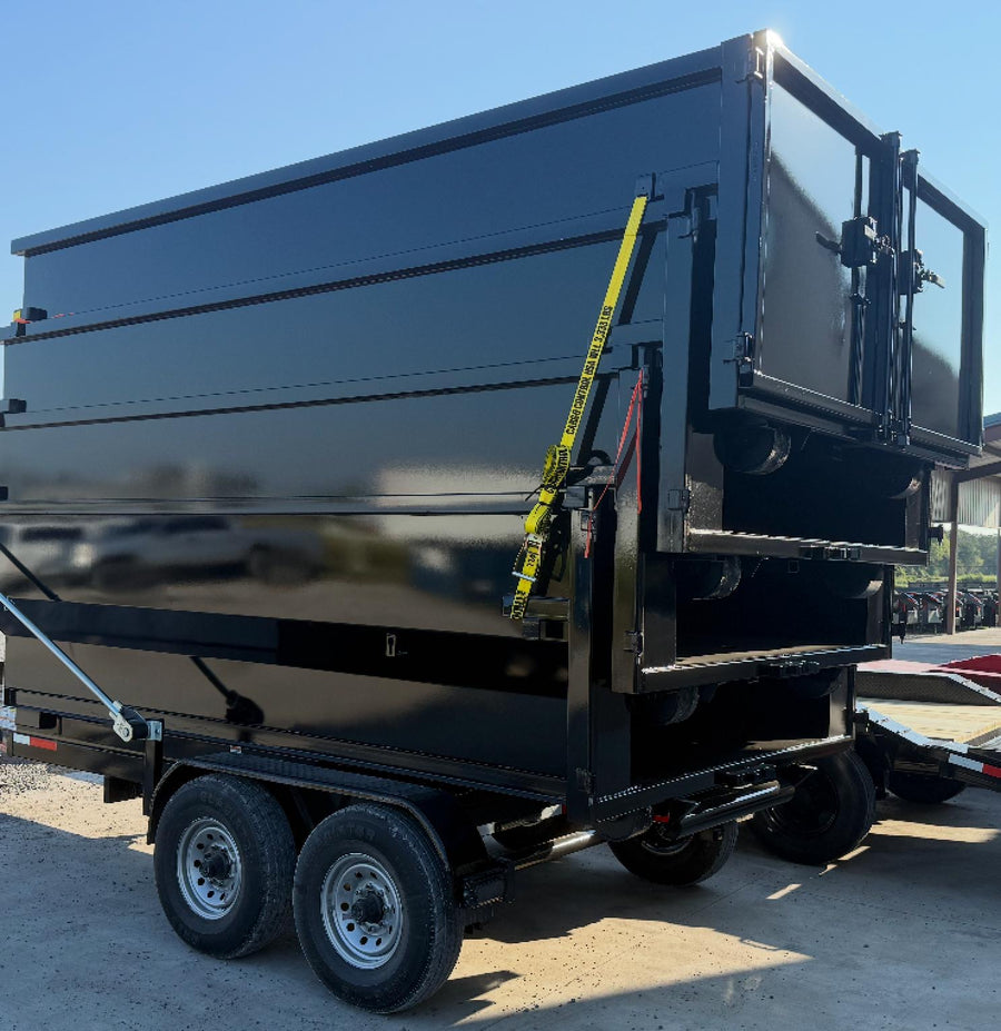 Smart Drive roll-off trailer dumpster rental