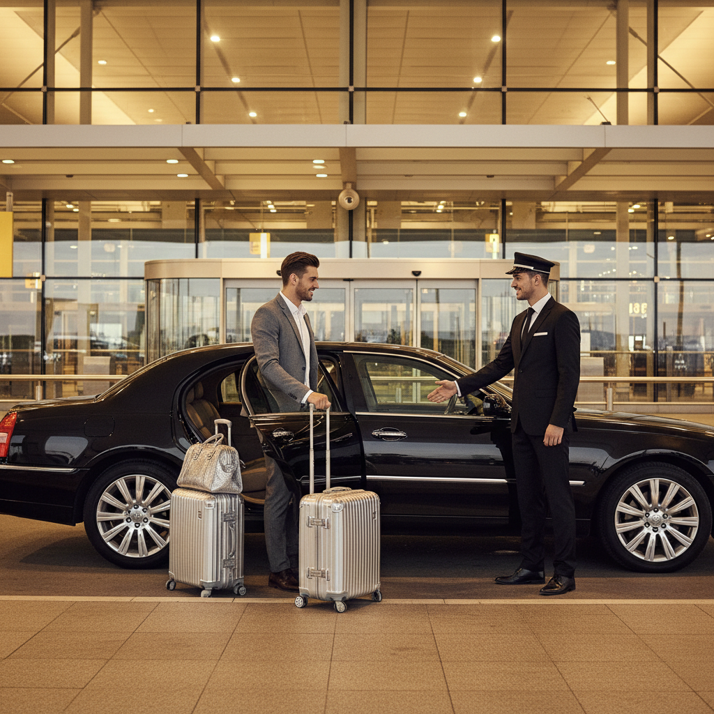 Premium Smart Drive VIP airport pickup and meet-and-greet