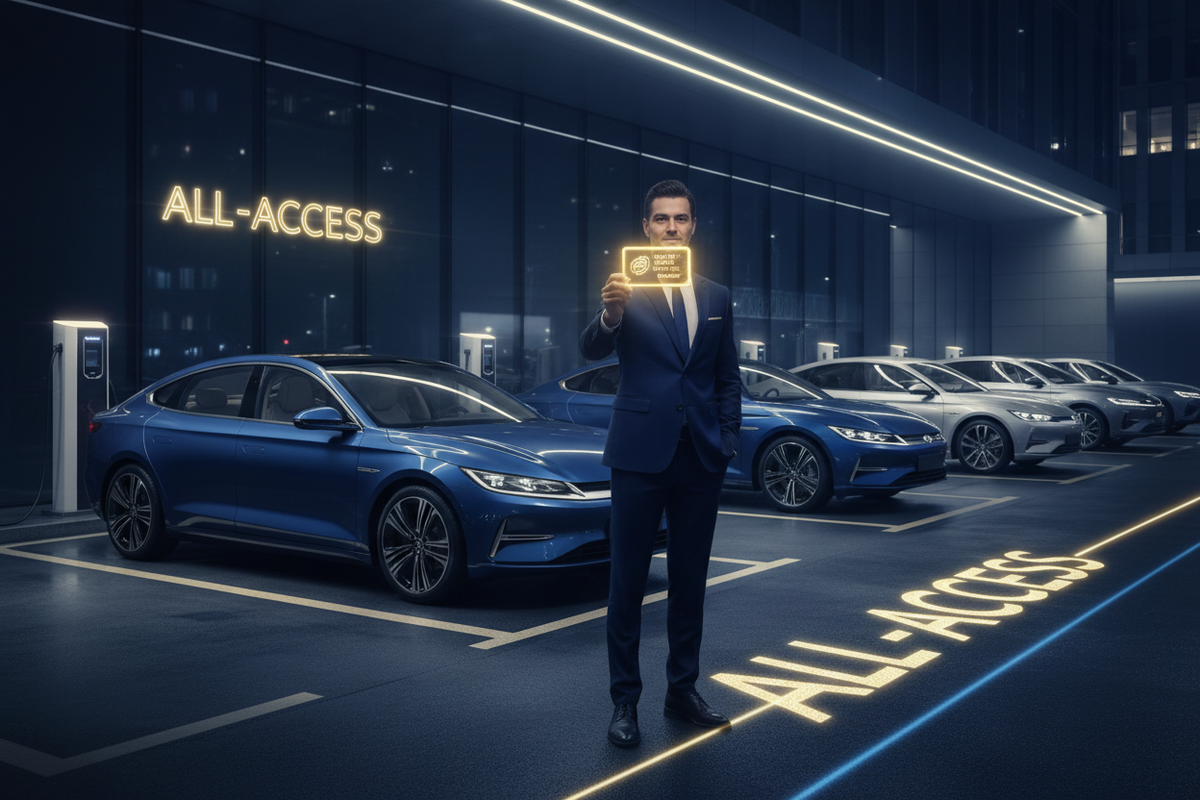 Smart Drive All-Access Membership — premium EV fleet access