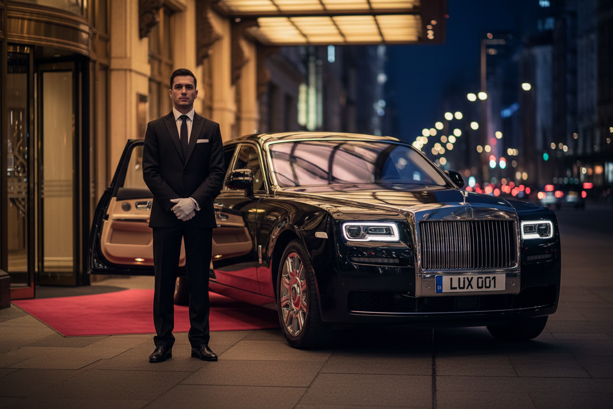 Luxury Chauffeur Service — White Glove EV Experience