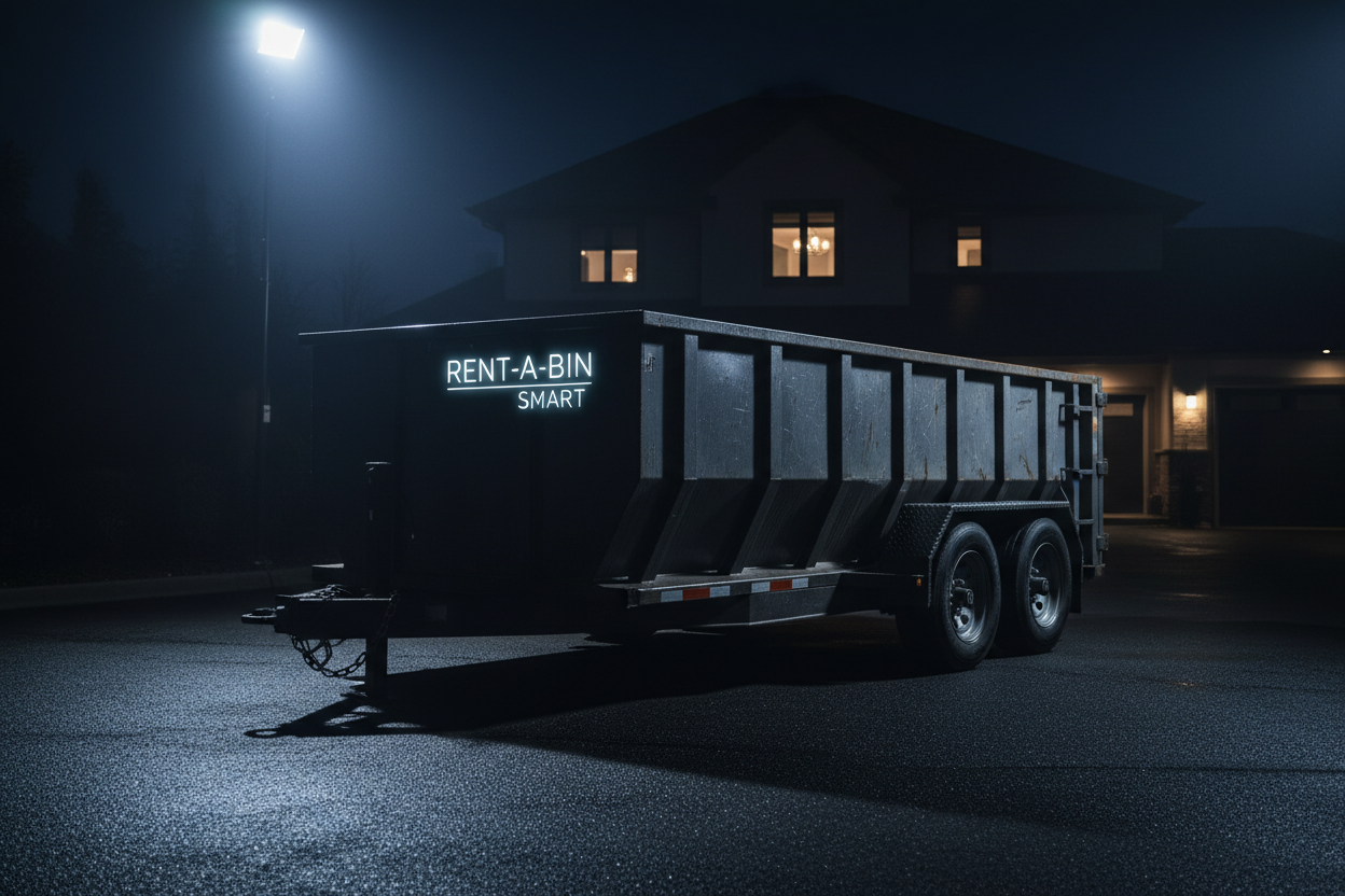 Dumpster Trailer Rental — Trash Removal Service
